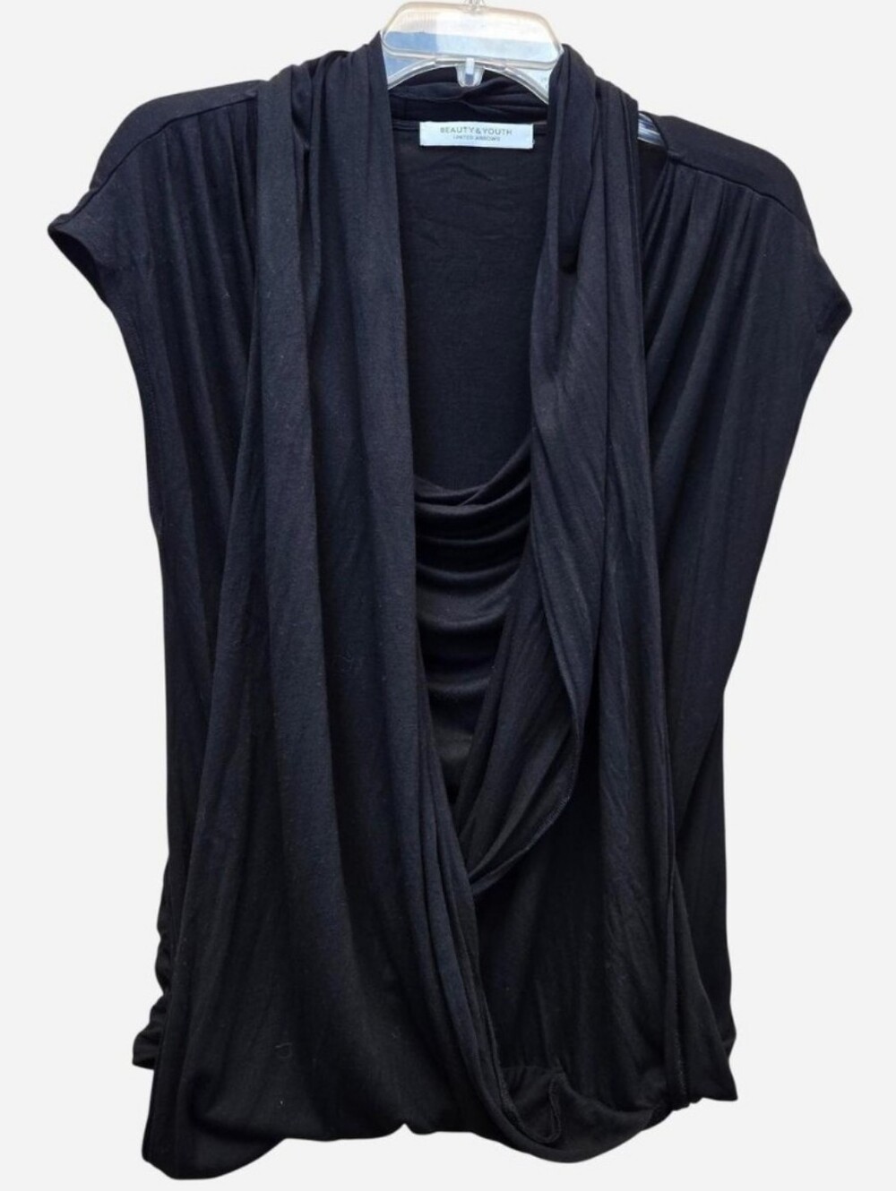 United Arrows Beauty & Youth Convertible Jersey Top One Size Black JFashion